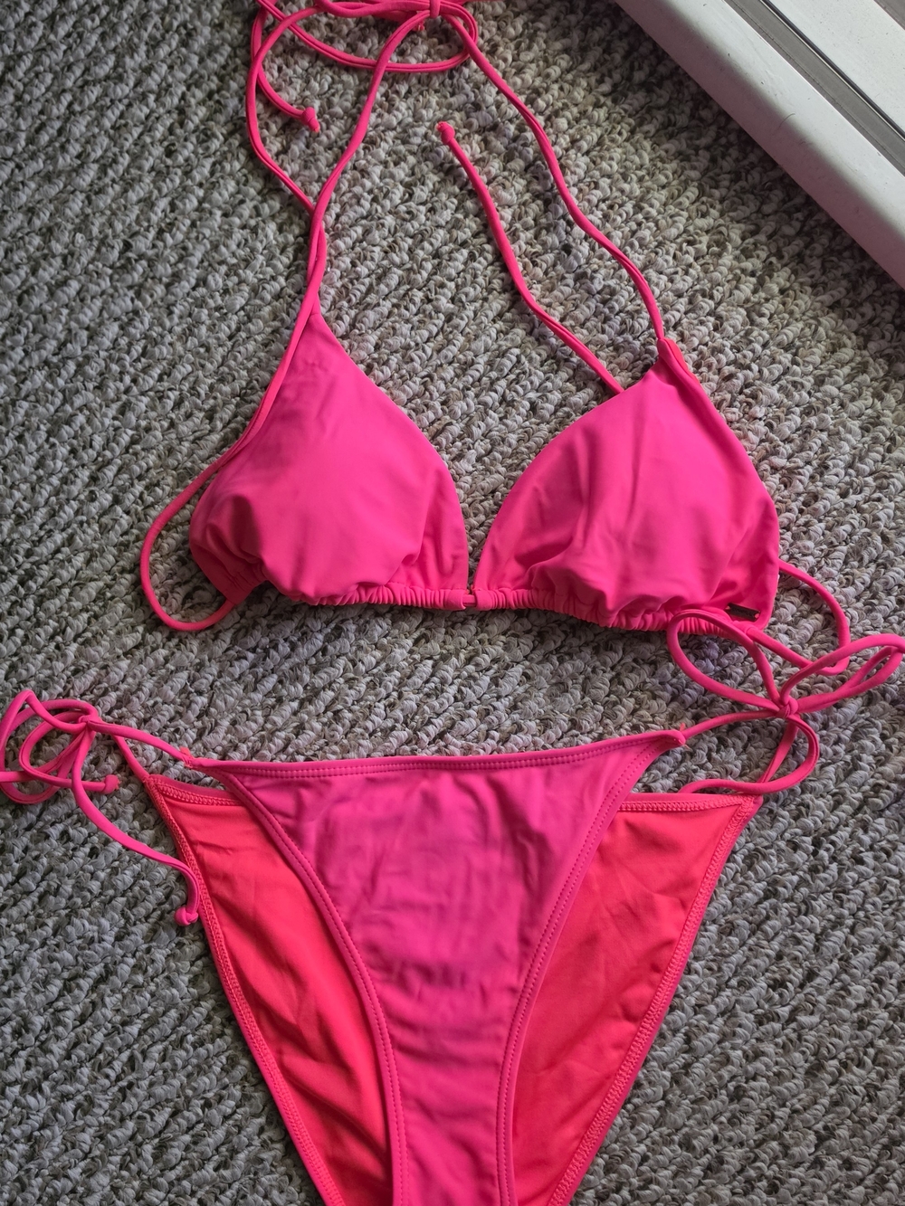 O'Neill Coral SaltwaterTriangle String Bikini Set